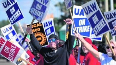 UAW ON STRIKE.