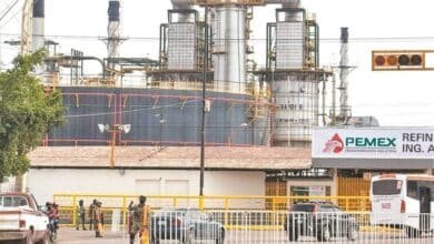 Refinería Pemex.