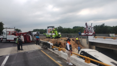 Accidente en autobús deja 5 fallecidos y más de 50 heridos en Veracruz