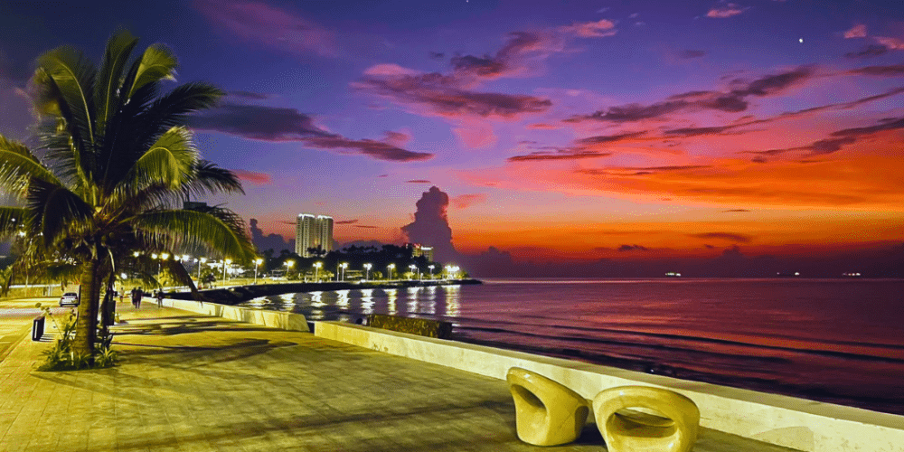 Bulevar de Veracruz un lugar perfecto para mantenerse activo y disfrutar del entorno