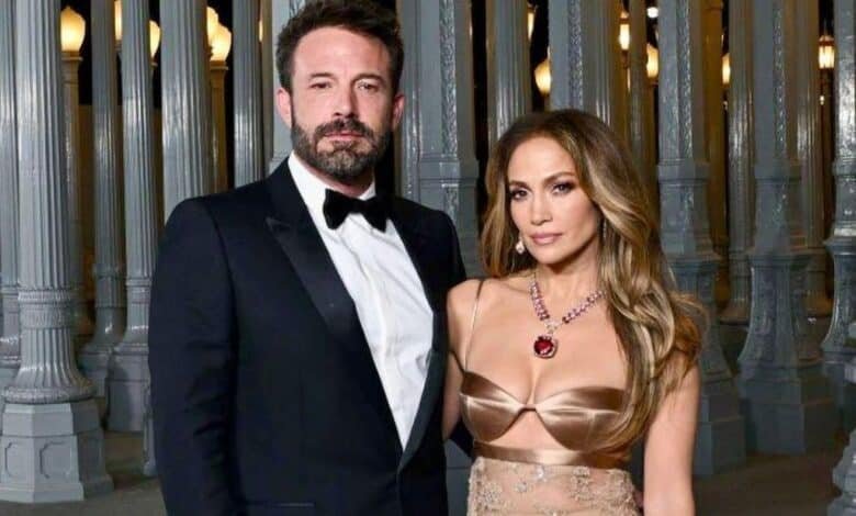 JLO y Affleck.