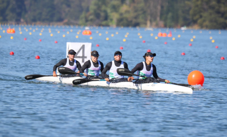 Medalla de oro para el equipo de canotaje femenil en Panamericanos