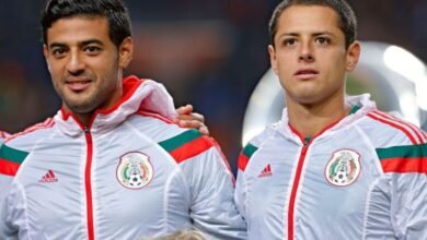 Carlos Vela y Chicharito.