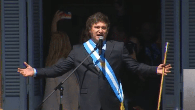 Javier Milei entona 'Panic Show' en la Casa Rosada