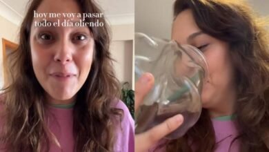 Mujer recupera olfato tras Covid y su reacción es viral en TikTok 