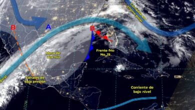 Se pronostican lluvias fuertes en estos estados de México