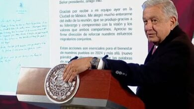 AMLO da a conocer una carta de Biden donde menciona la migración 