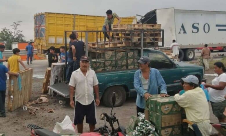 Rapiña en Veracruz.