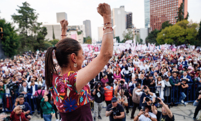 ¡Estoy lista! Hagamos realidad a la primera mujer Presidenta de México Claudia Sheinbaum llama a seguir haciendo historia en su cierre de precampaña