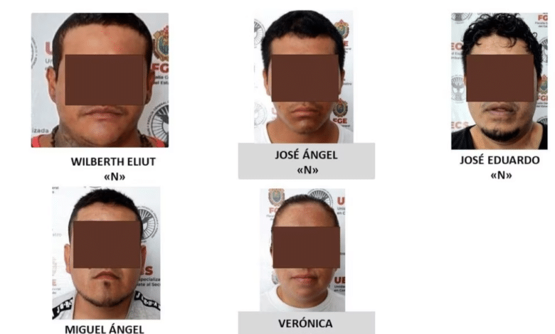 Detienen a 5 presuntos secuestradores en Veracruz