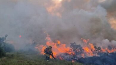 Humo fuego colombia.