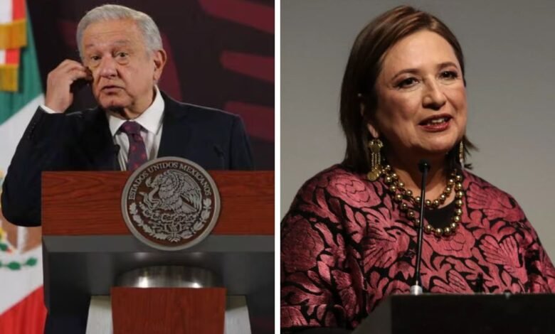 amlo y xoxchitl.