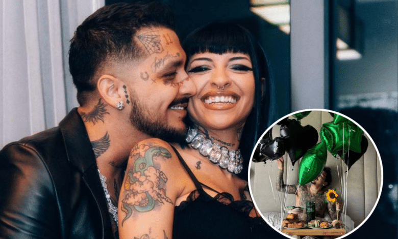 Christian Nodal celebra su cumpleaños con una dulce sorpresa de Cazzu