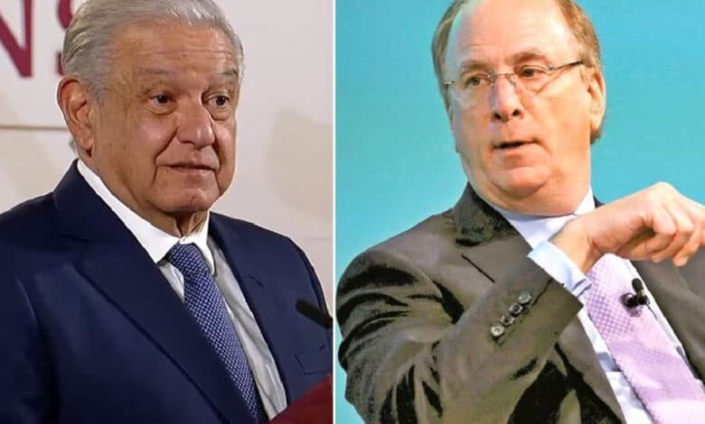 AMLO plantea a Fink importancia de que EU atienda crisis de fentanilo