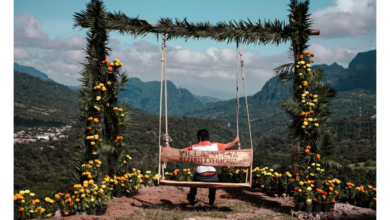 Vive la experiencia del columpio de Villa Nueva, en la sierra de Misantla