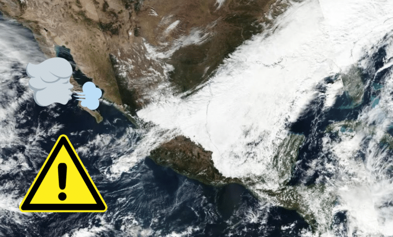 Fuertes vientos de hasta 110 km/ h encienden la Alerta Gris en Veracruz