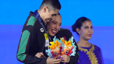 Mexicanos ganan medalla de bronce en natación artística