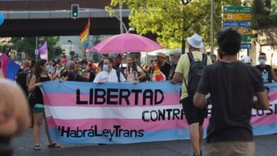 Personas trans bloquean accesos al pleno de Diputados