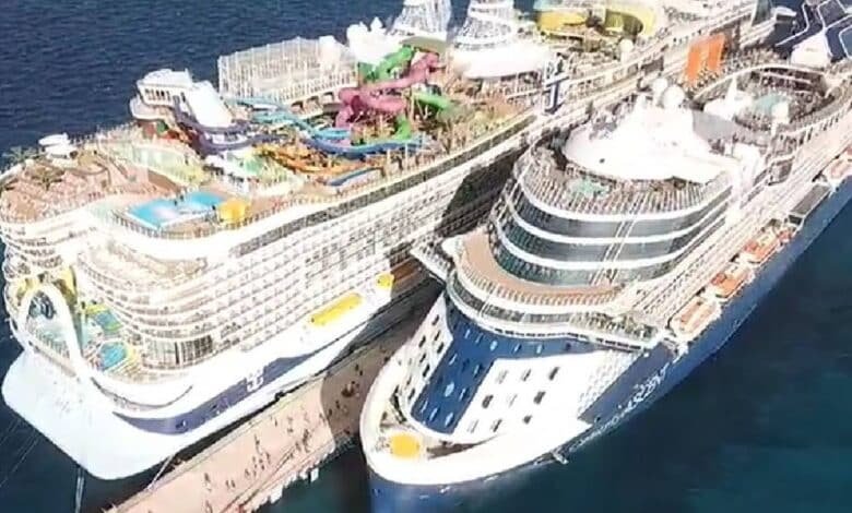 El Icon of de Seas arriba a Cozumel en un marco carnavalesco