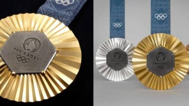 Presentan las medallas de París 2024, con un trozo de la Torre Eiffel