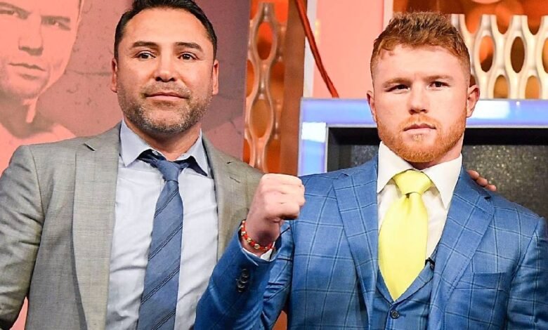 Oscar de la Hoya explota contra "Canelo" Álvarez