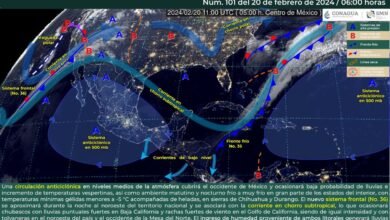 Se pronostican lluvias fuertes y evento norte en estados del país