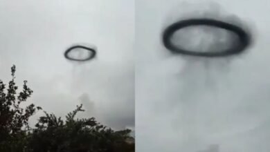 ¿Extraterrestres? Video: Captan extraño anillo en el cielo