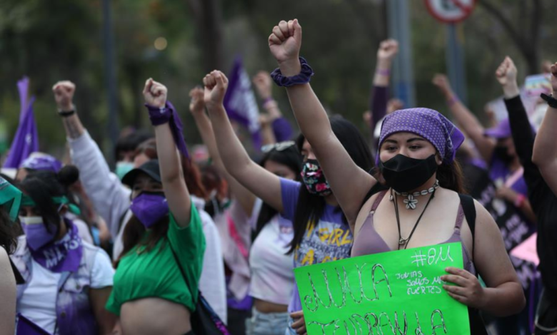 En estas ciudades se harán marchas feministas por el 8 de marzo en Veracruz