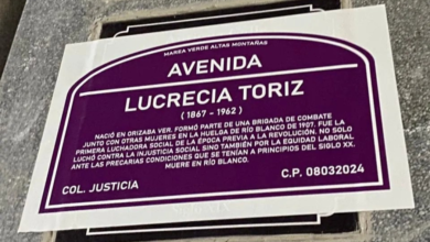 Como acto simbólico, cambian nombres de las calles por el de mujeres activistas en Orizaba