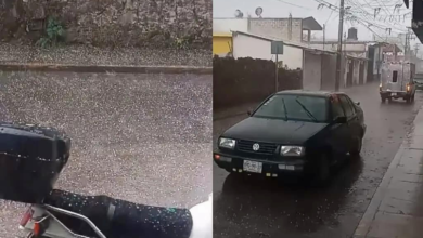 Video: Se registra granizo en la zona montañosa de Jalacingo, Veracruz