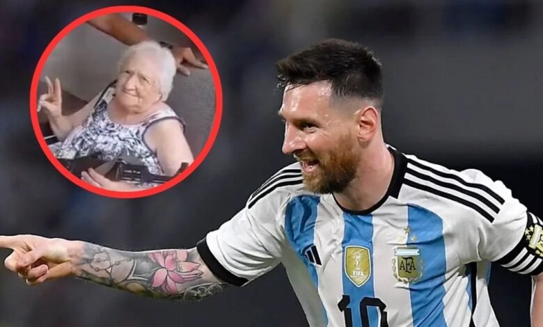 Messi abuelita.