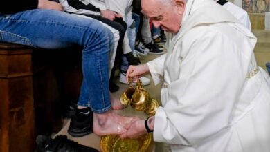 Papa Francisco realizara el lavado de pies en cárcel de mujeres