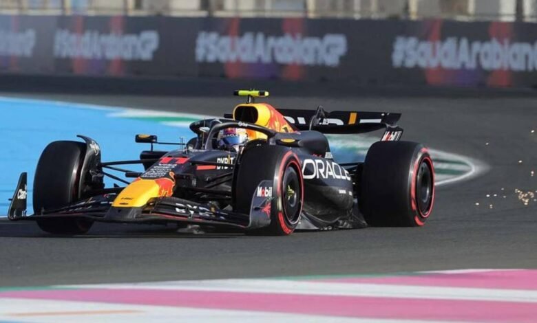 "Checo" Pérez saldrá tercero en el GP de Arabia Saudita