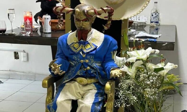 Hallan nuevo altar satánico en la CDMX