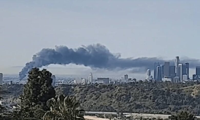 Incendio Devastador en Fábrica de Cannabis en Los Ángeles