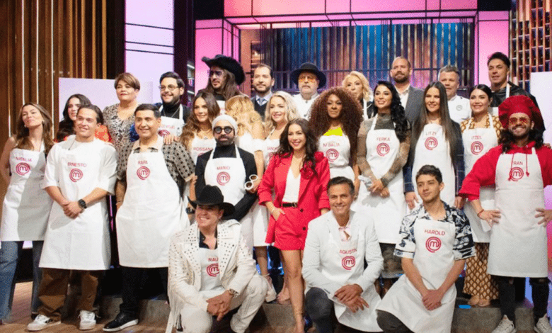 Quiénes son los 20 concursantes de “MasterChef Celebrity”