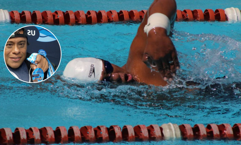 El veracruzano Omar Osorio gana medalla de bronce en Mundial de Natación de EU