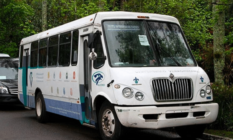 Conoce el USBITO, el transporte que conecta todos los campus de la UV en Xalapa