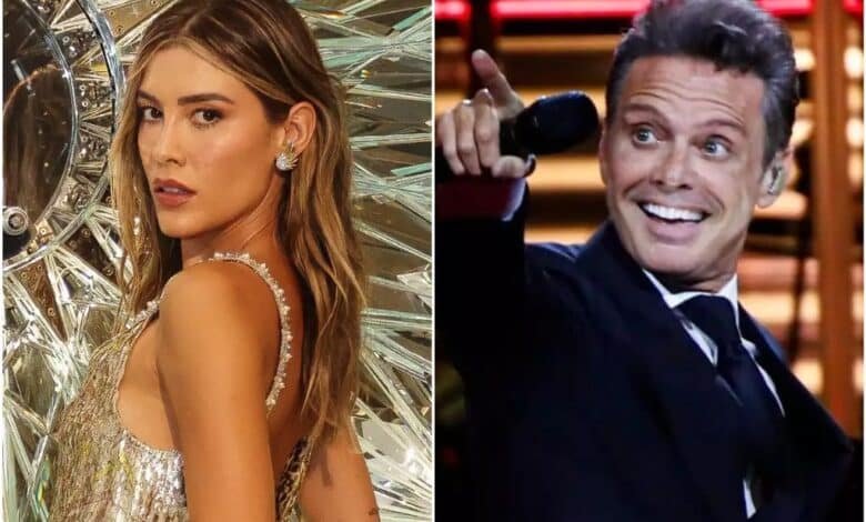 Luis MIguel y Michelle.