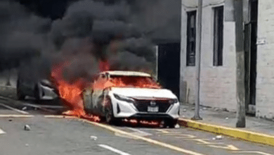 Queman patrulla y atacan palacio municipal en Veracruz