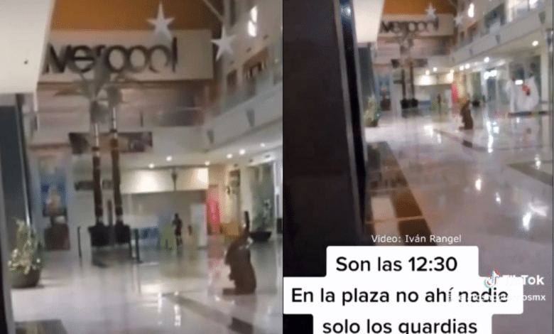 Captan supuesto fantasma en Play Time de Plaza Las Américas de Xalapa