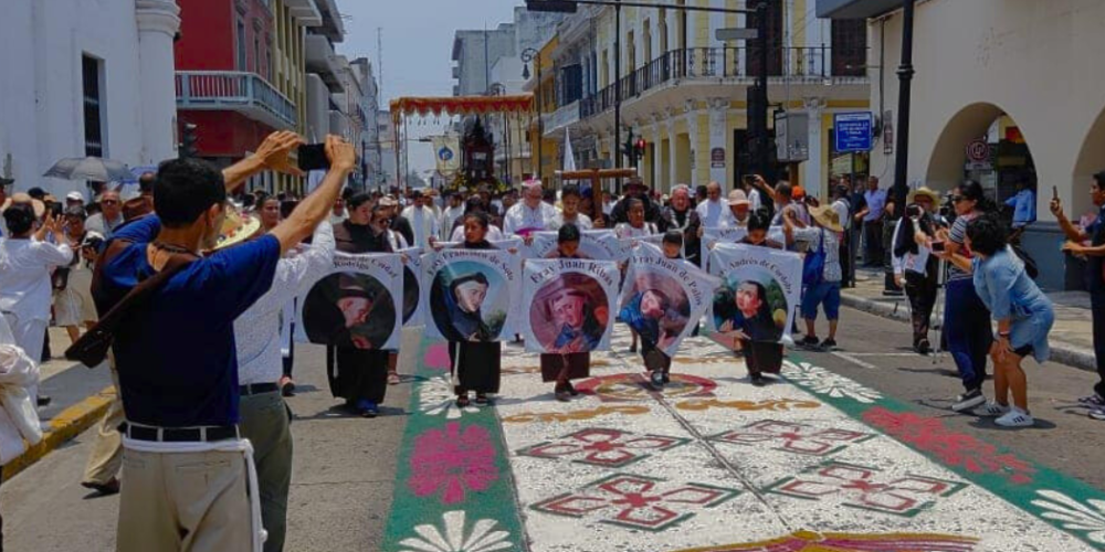 Un día como hoy 13 de mayo llegaron frailes franciscanos a evangelizar, celebran 500 años en Veracruz