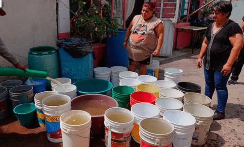 Crisis de falta de agua en Veracruz, más de 150 colonias afectadas