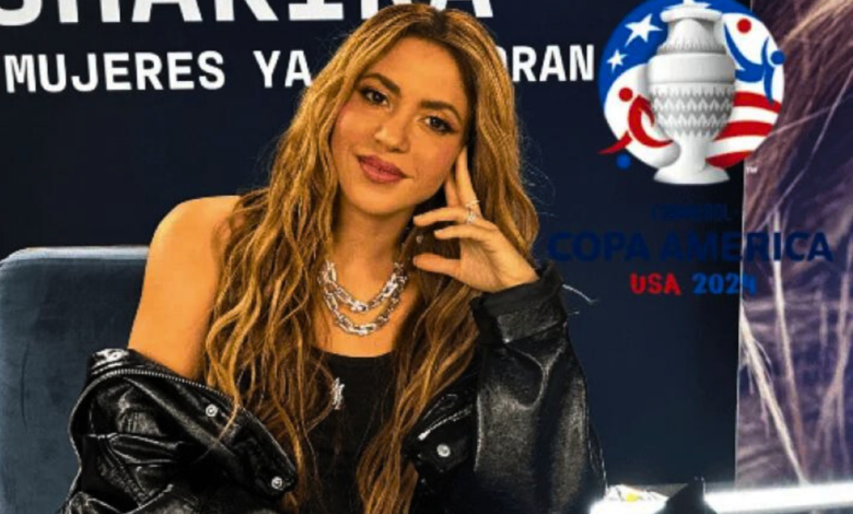 "Puntería" de Shakira, será el tema oficial de la Copa América 2024