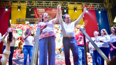 Encabezan Xóchitl y Pepe Yunes multitudinario mitin en Orizaba