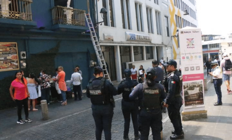 Fuga de gas en restaurante del Centro de Xalapa, provoca movilización, evacuan la zona