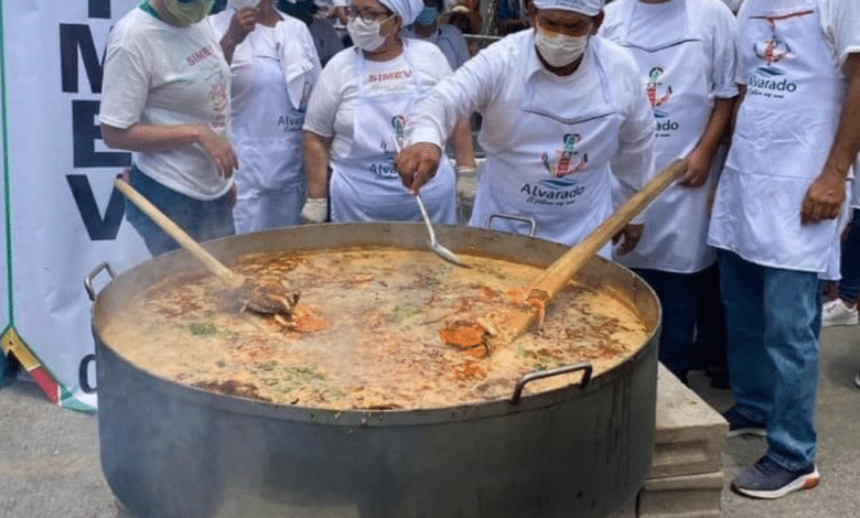 ¿Arroz a la tumbada más grande del mundo? Este día lo harán en Alvarado