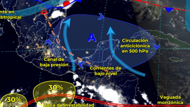 Lloverá en estos estados del País