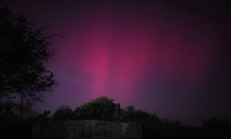 Aurora boreal. ¿Por qué se presenció este fenómeno en México?