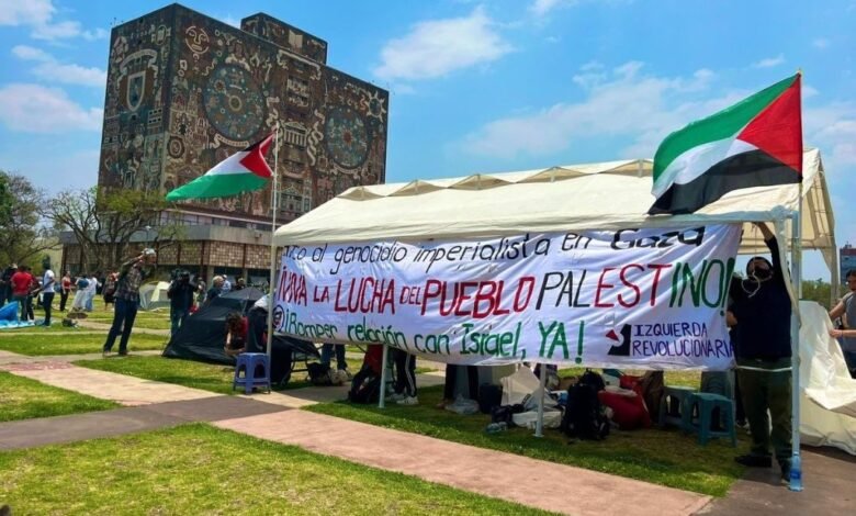 UNAM palestina.